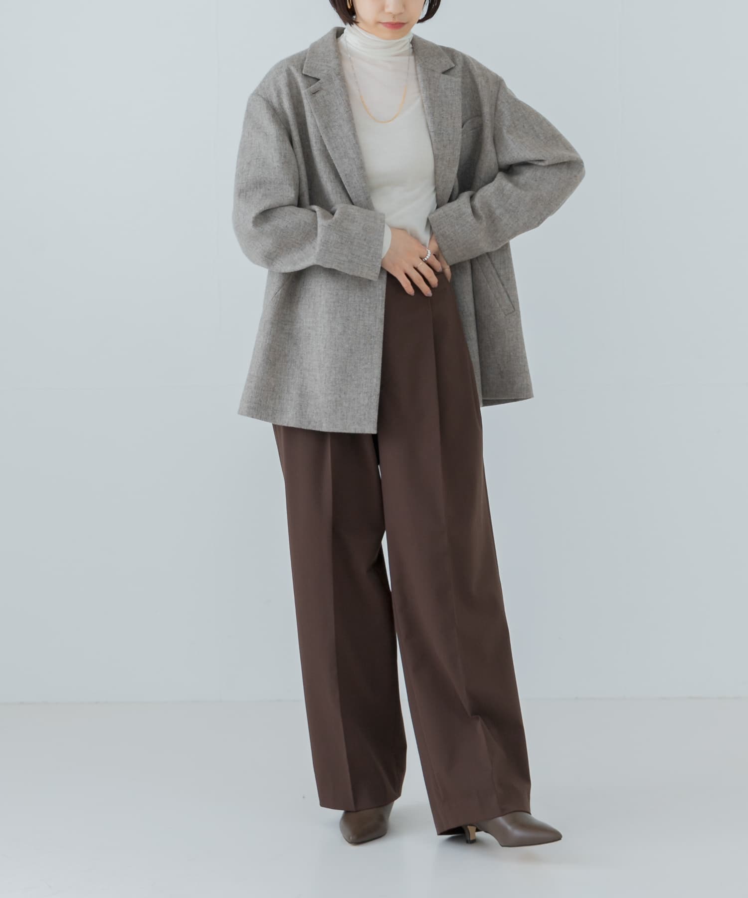 身長：161cm サイズ：38