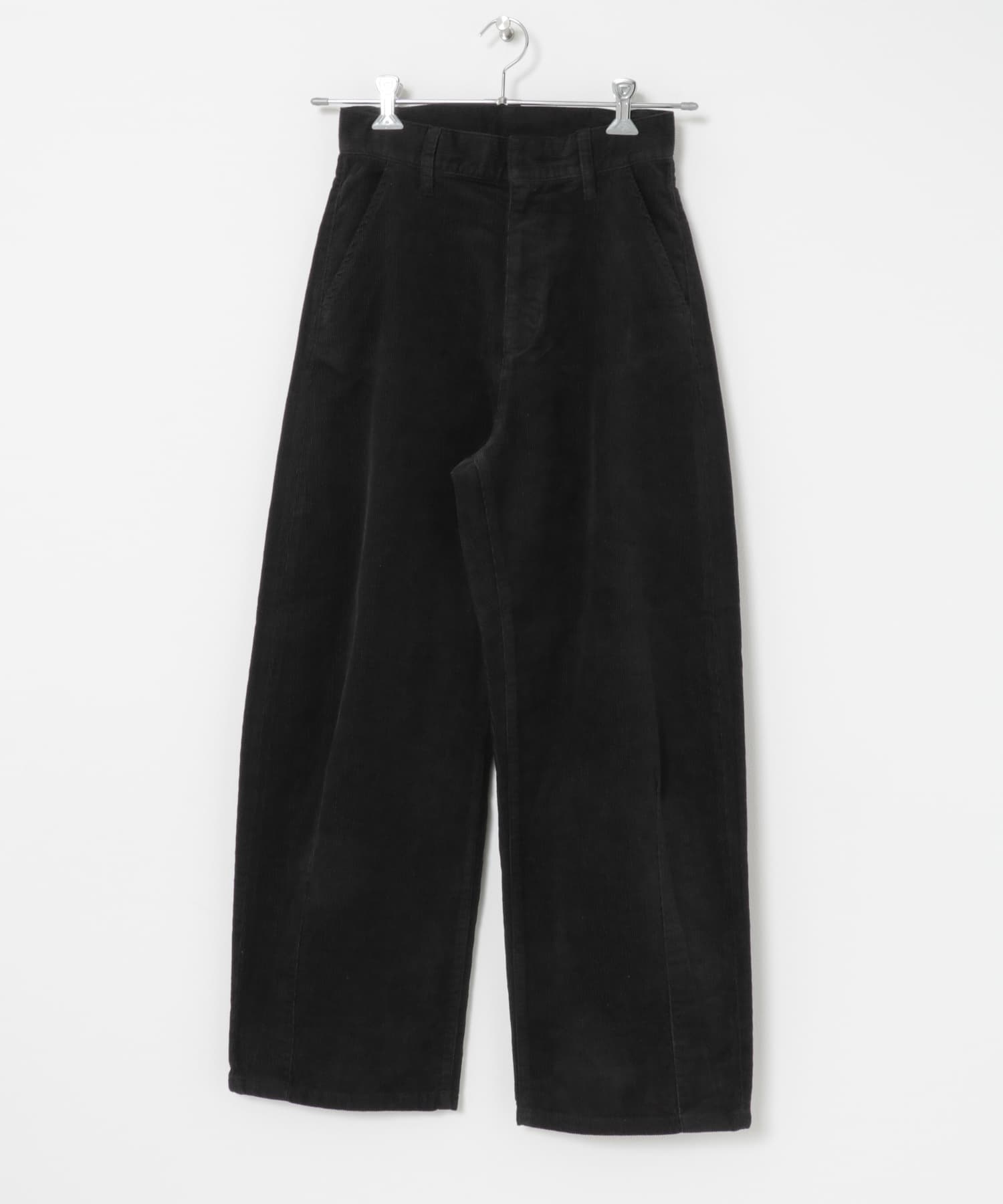 コーデュロイカーブパンツ CHARCOAL 36