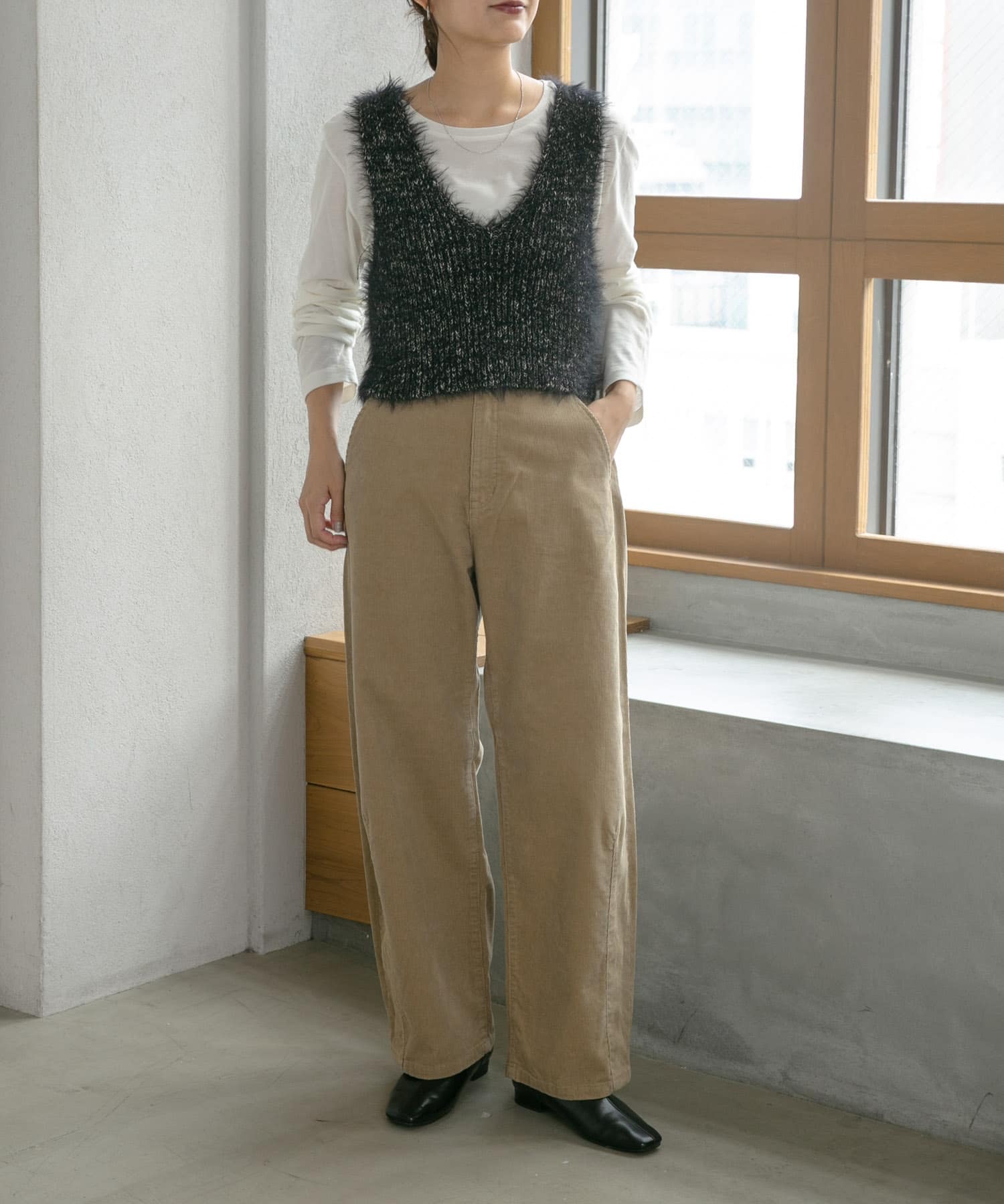 身長：163cm サイズ：38