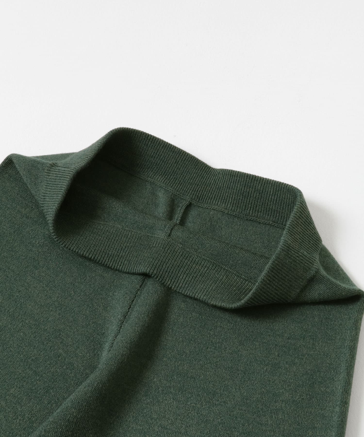 ウールスームスニットパンツ MOSS GREEN FREE