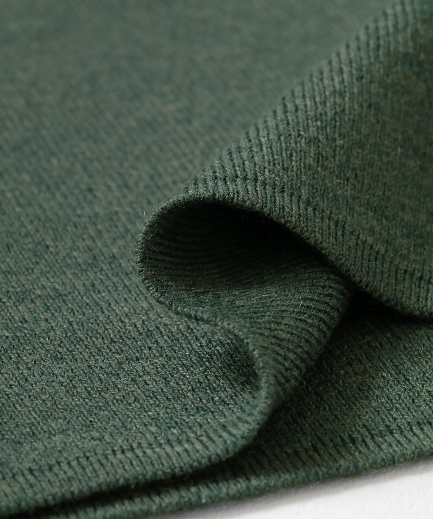 ウールスームスニットパンツ MOSS GREEN FREE