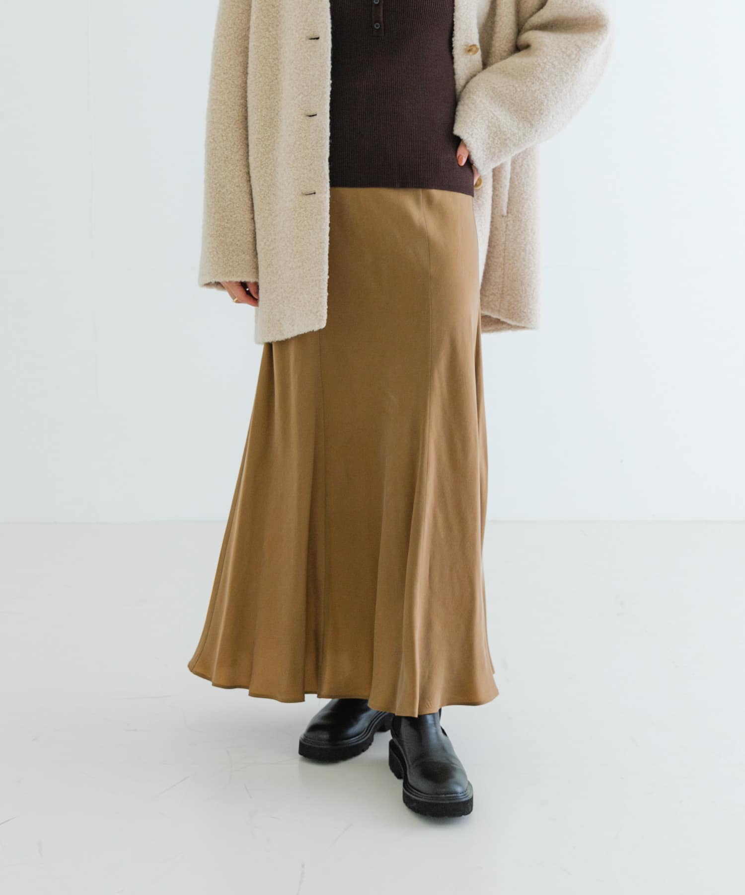 『MADE IN JAPAN』キュプラフィブリルロングスカート