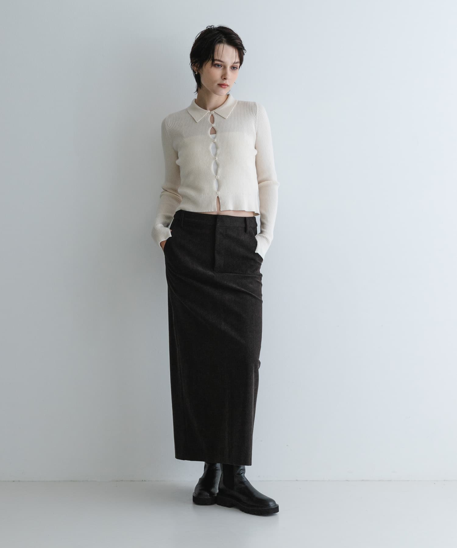 身長：172cm サイズ：38