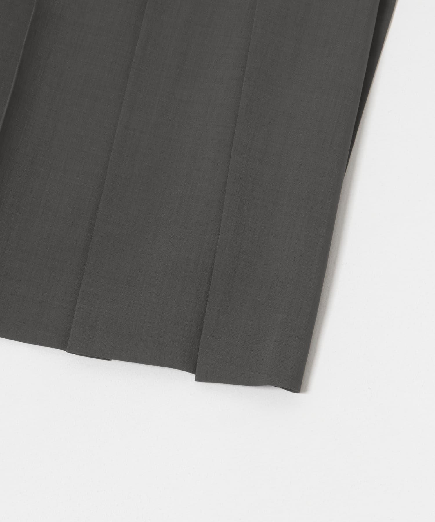 梳毛ライクプリーツスカート CHARCOAL 36