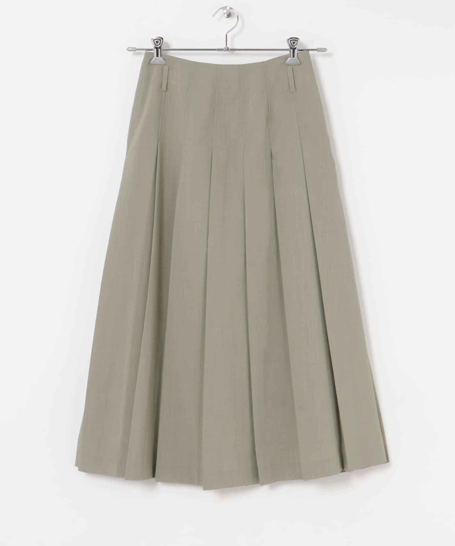 梳毛ライクプリーツスカート GRAY 36
