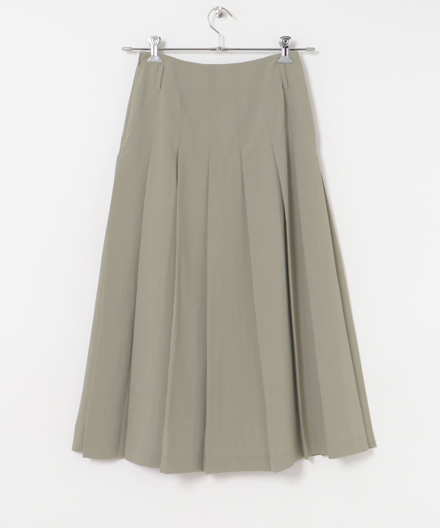 梳毛ライクプリーツスカート GRAY 36
