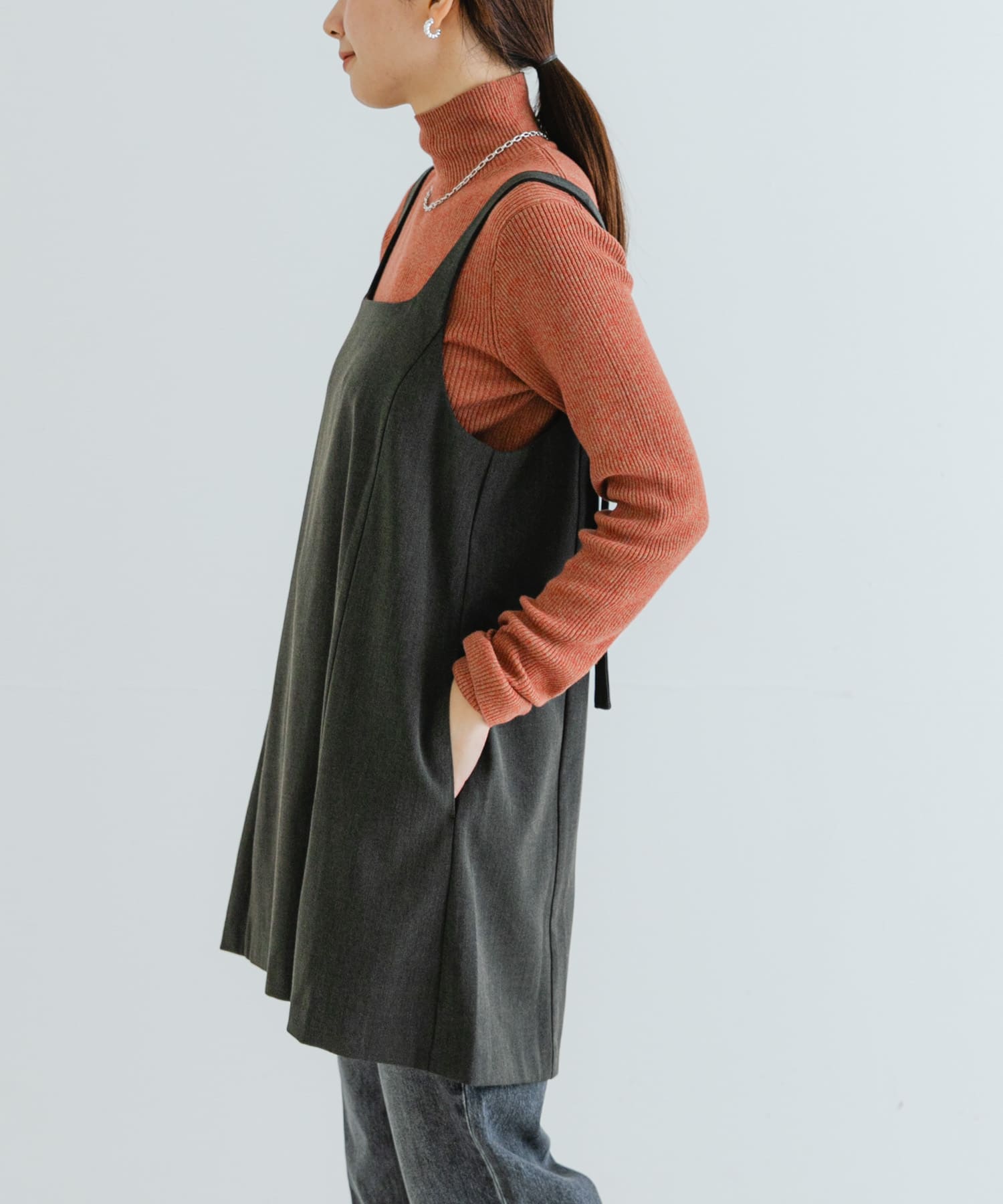 身長：162cm サイズ：FREE