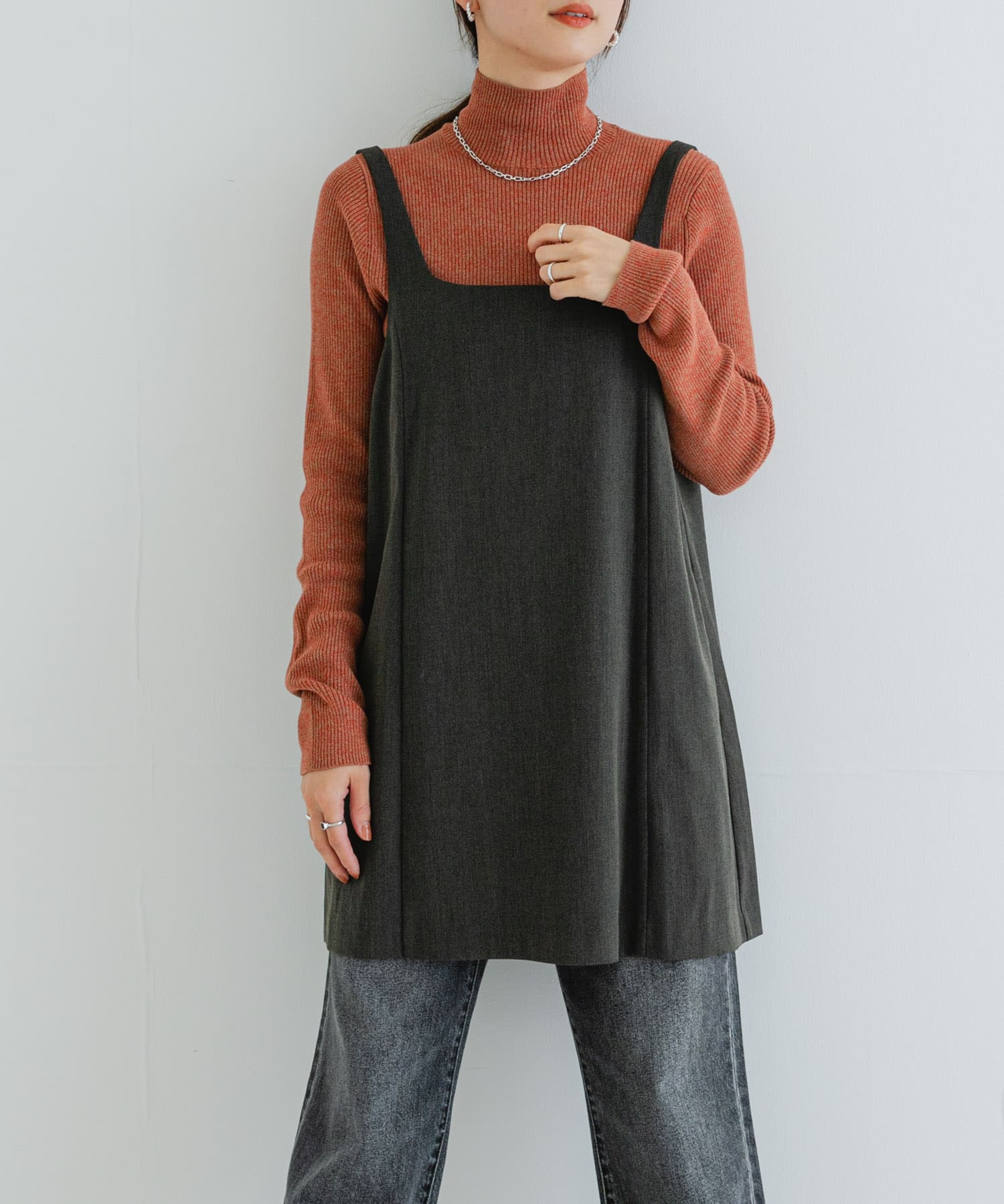 身長：162cm サイズ：FREE