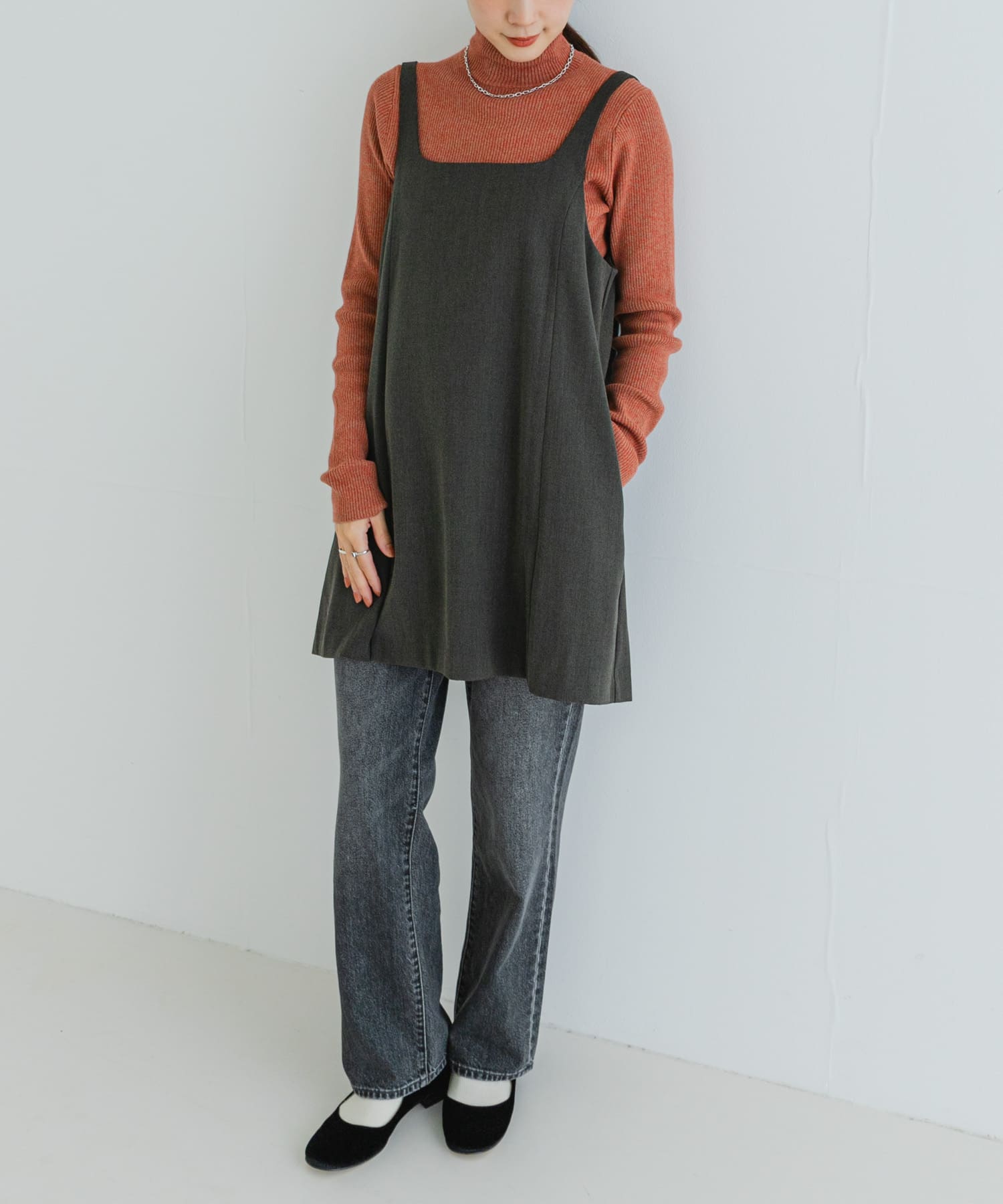 身長：162cm サイズ：FREE