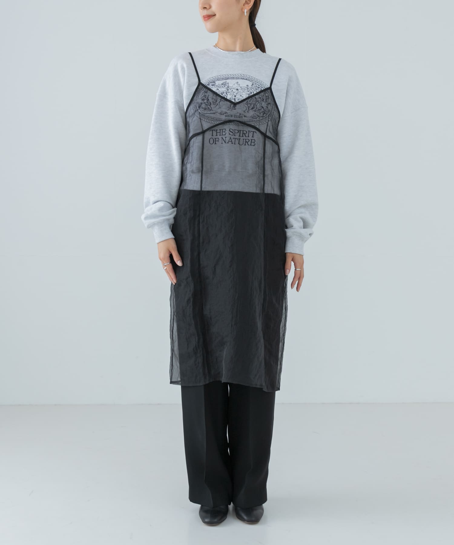 身長：162cm サイズ：FREE