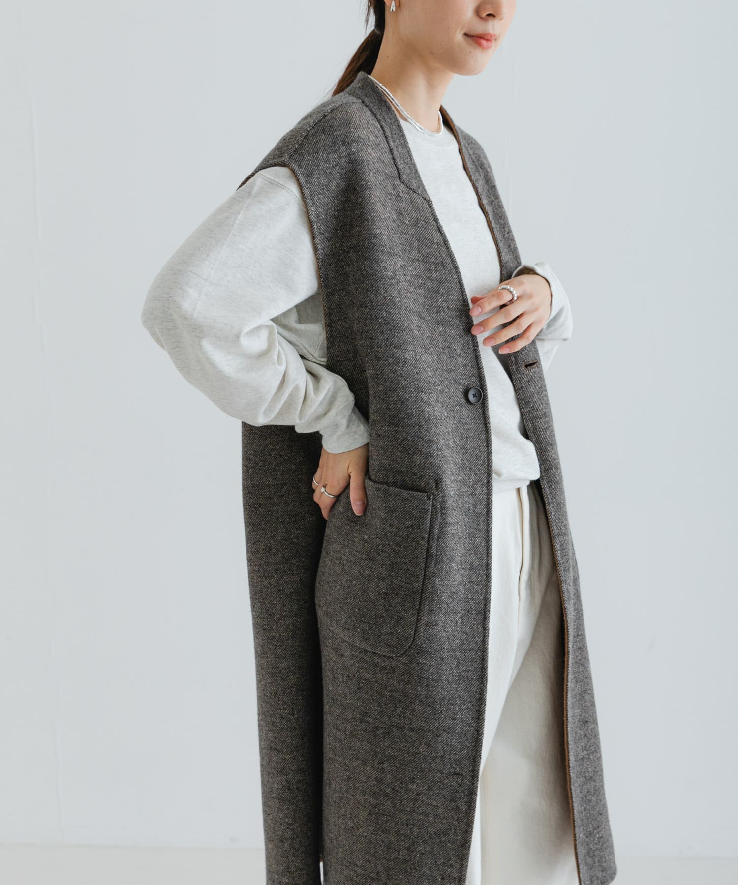 身長：162cm サイズ：FREE
