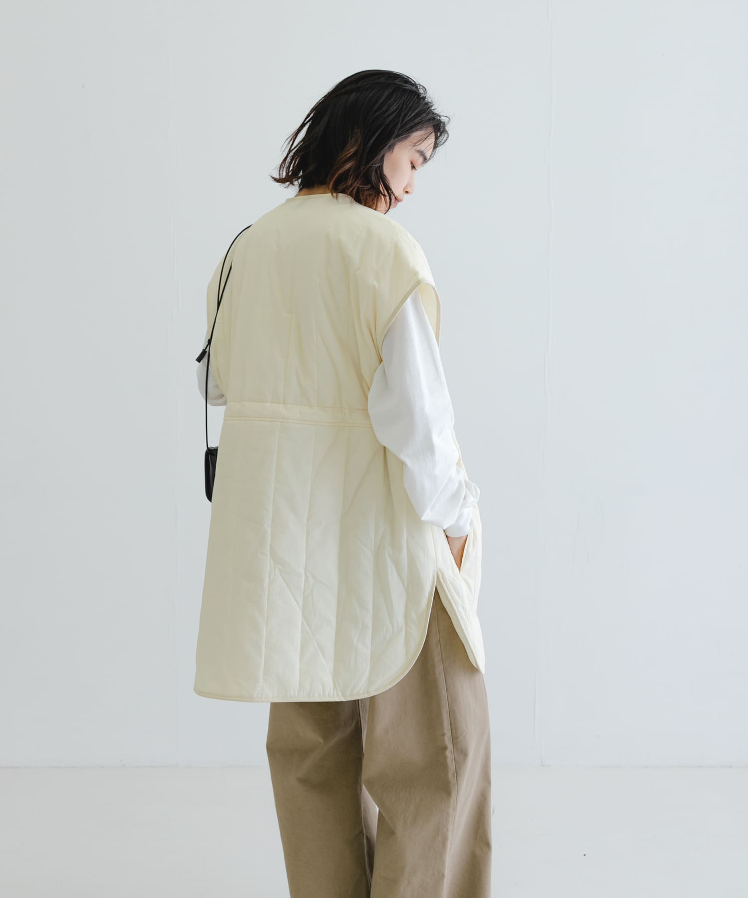 キルティングジレ(FREE IVORY): アウター｜URBAN RESEARCH公式