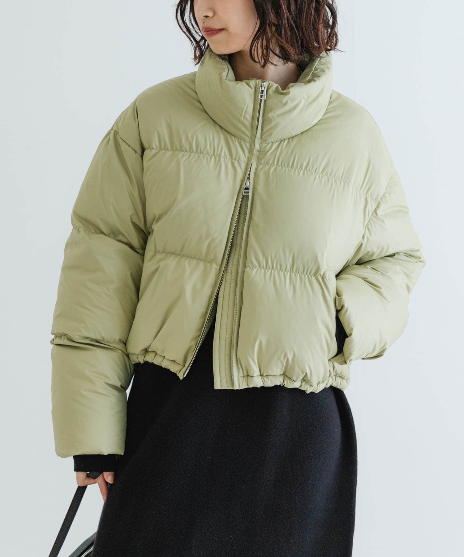 撥水ショートダウンコート(FREE BLACK): アウター|URBAN 撥水ショートダウンコート(FREE BLACK): アウター|URBAN