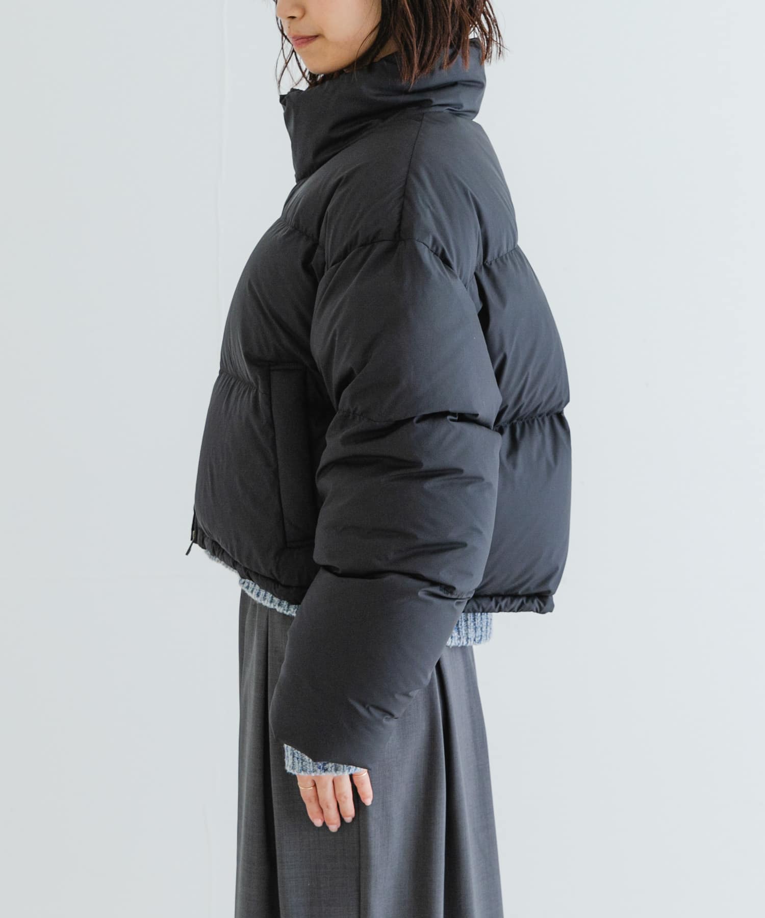 撥水ショートダウンコート(FREE BLACK): アウター｜URBAN