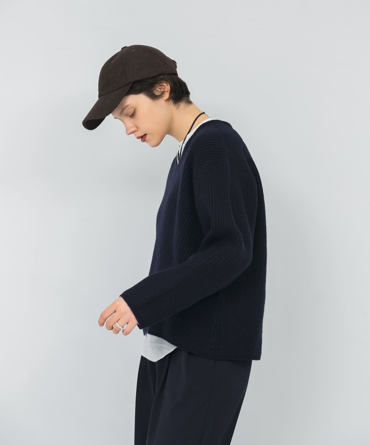 メルトンロゴキャップ BROWN FREE