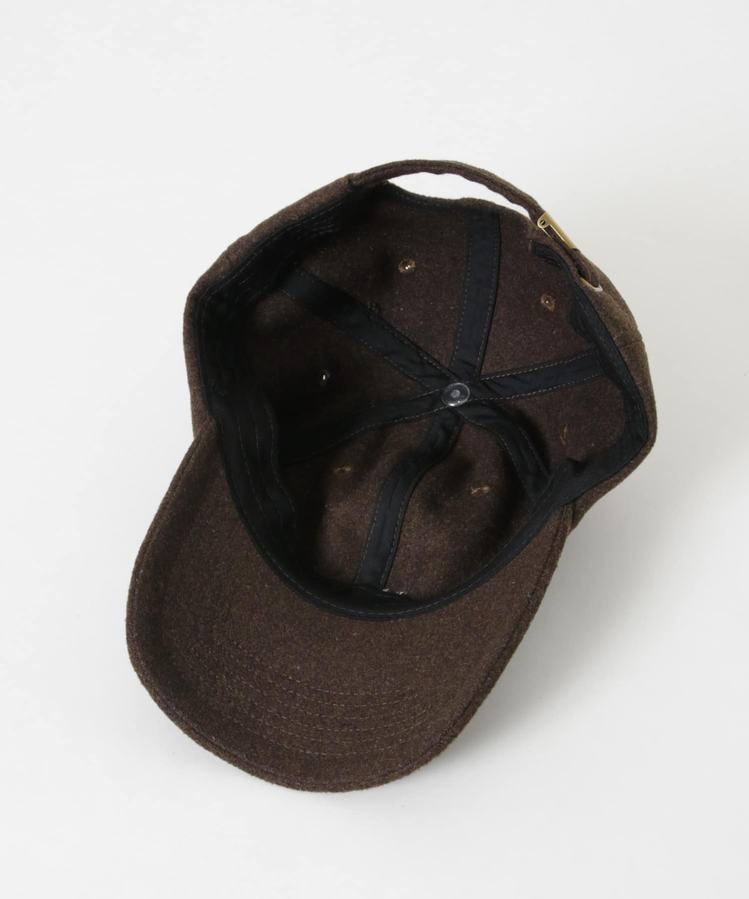 メルトンロゴキャップ BROWN FREE