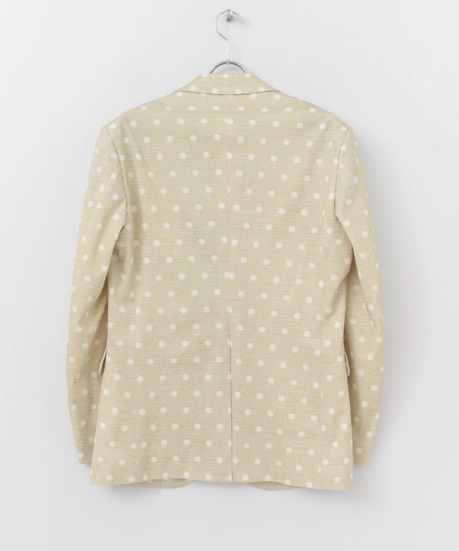 MEHRABIAN55 by URBAN RESEARCH　ドットパターンピークドジャケット WHITE 44