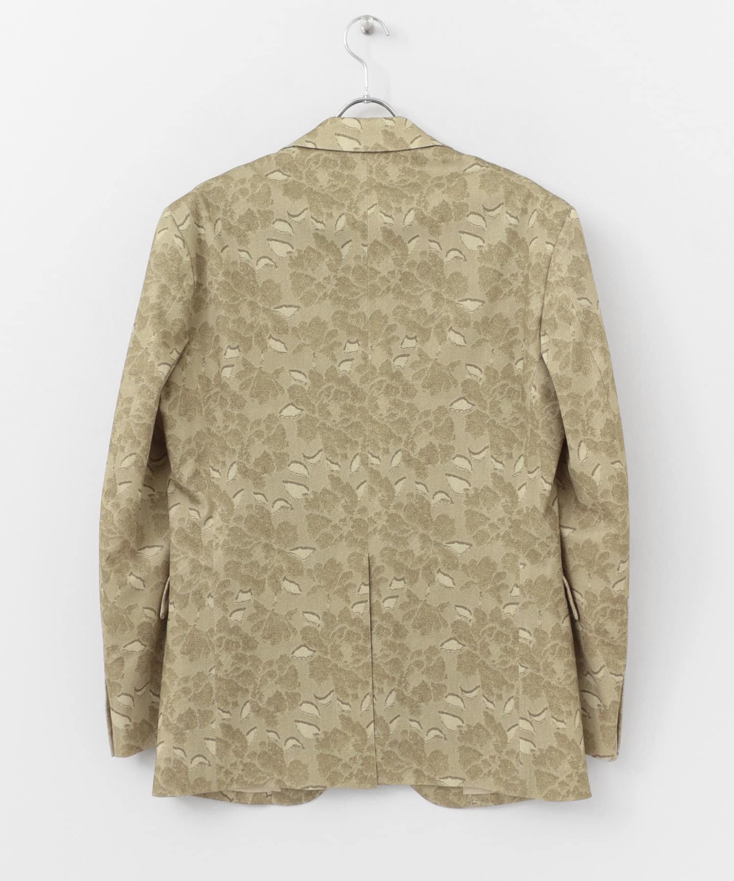 MEHRABIAN55 by URBAN RESEARCH　カットパイルパターンノッチドジャケット BEIGE 44