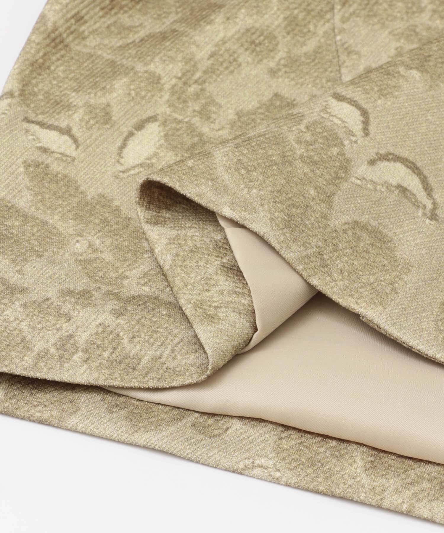MEHRABIAN55 by URBAN RESEARCH　カットパイルパターンノッチドジャケット BEIGE 44