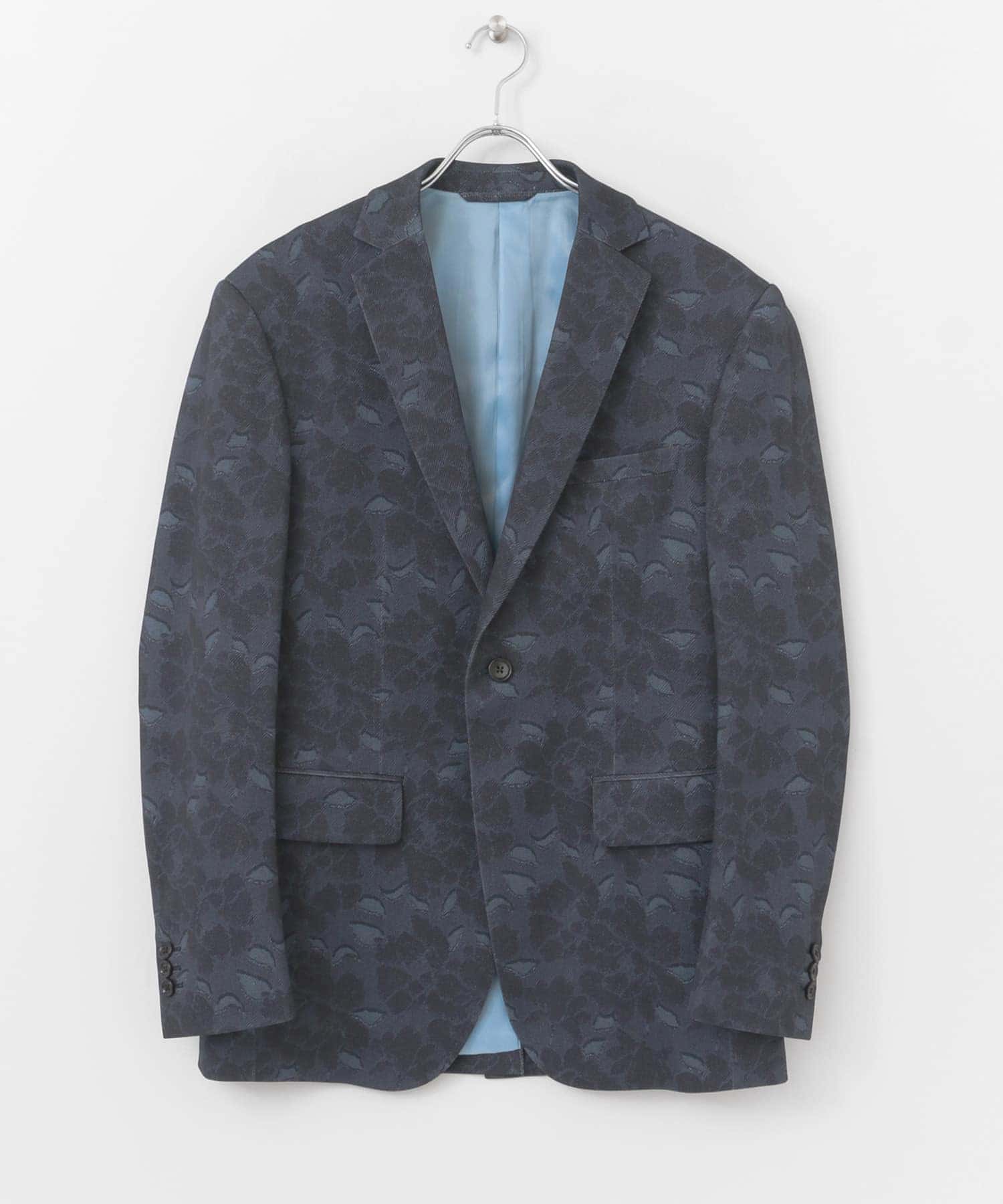 MEHRABIAN55 by URBAN RESEARCH　カットパイルパターンノッチドジャケット NAVY 44
