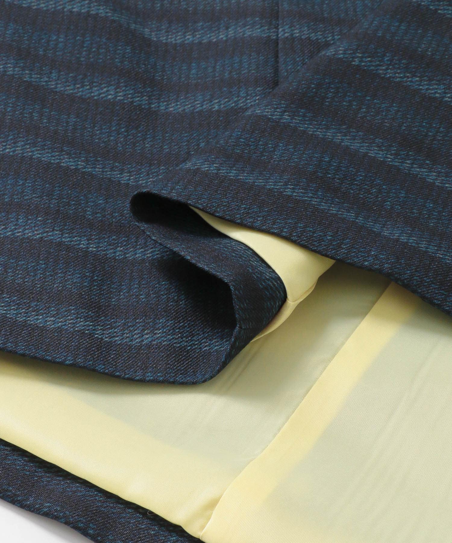 MEHRABIAN55 by URBAN RESEARCH　グラデーションボーダーWジャケット NAVY 44