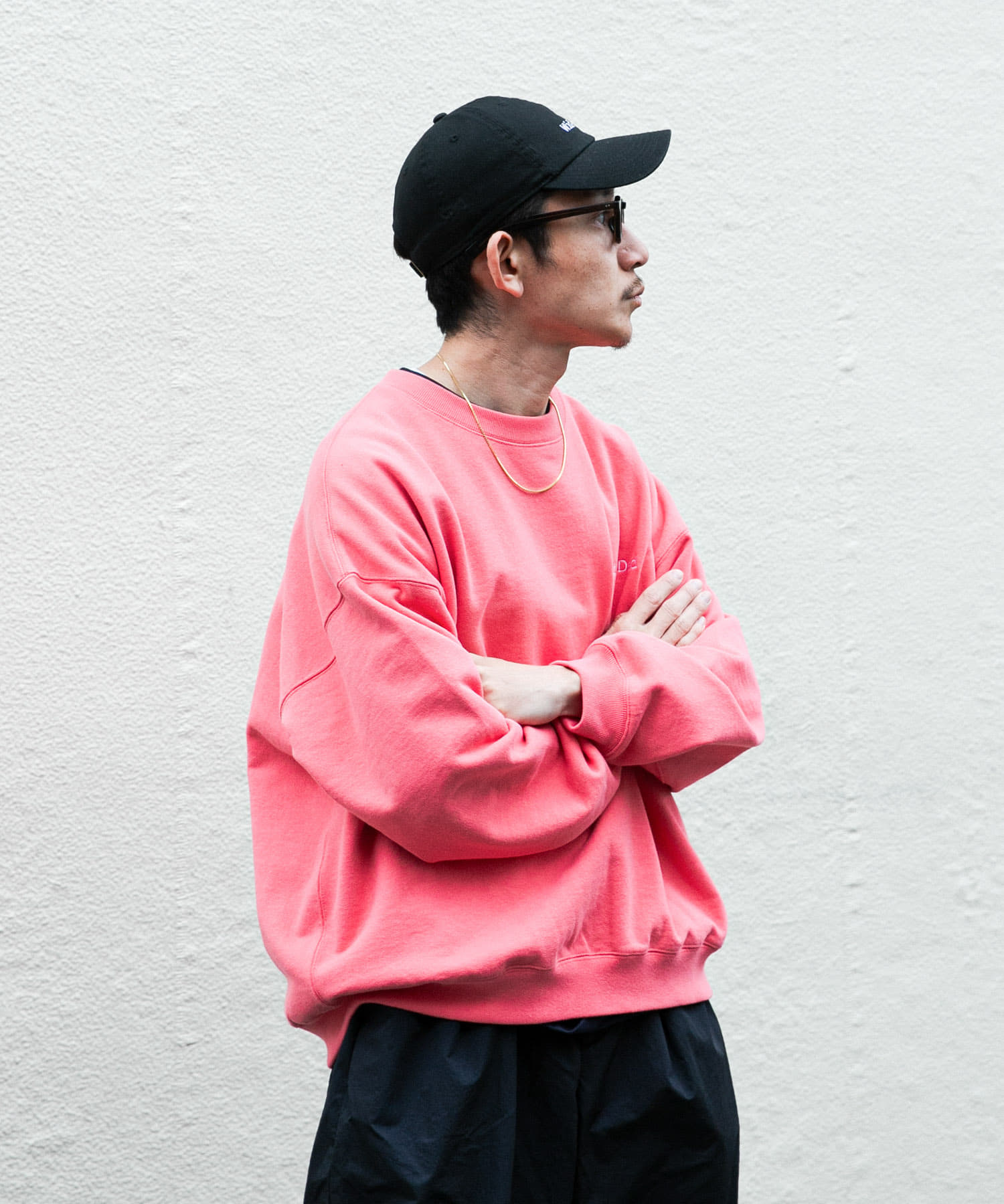 Wide Dad SUPER WIDE SWEAT CREW-NECK(1 PINK): トップス｜URBAN