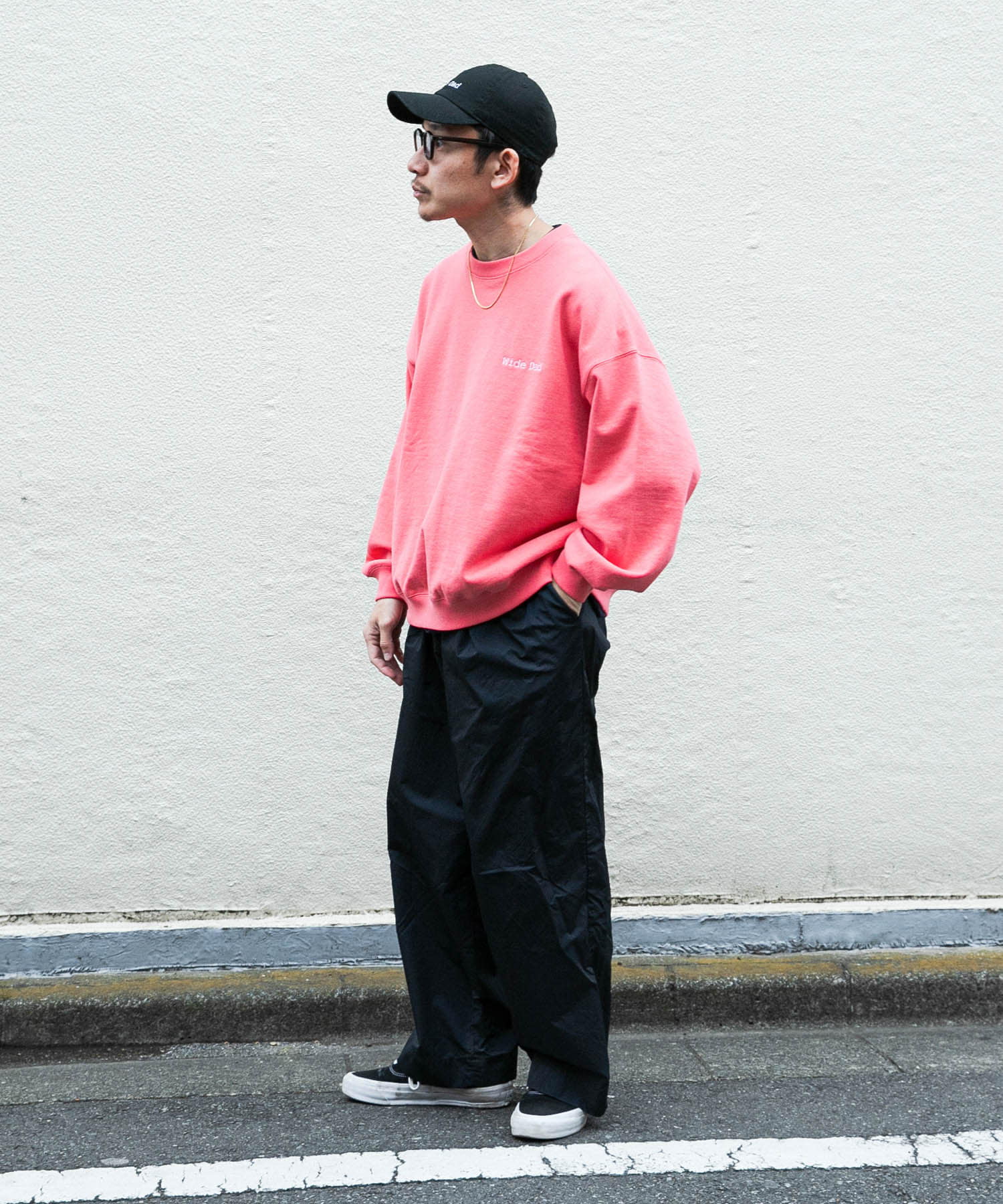 Wide Dad SWEAT サイズ1 Wide Dad SUPER WIDE SWEAT CREW-NECK(1 PINK): トップス｜URBAN