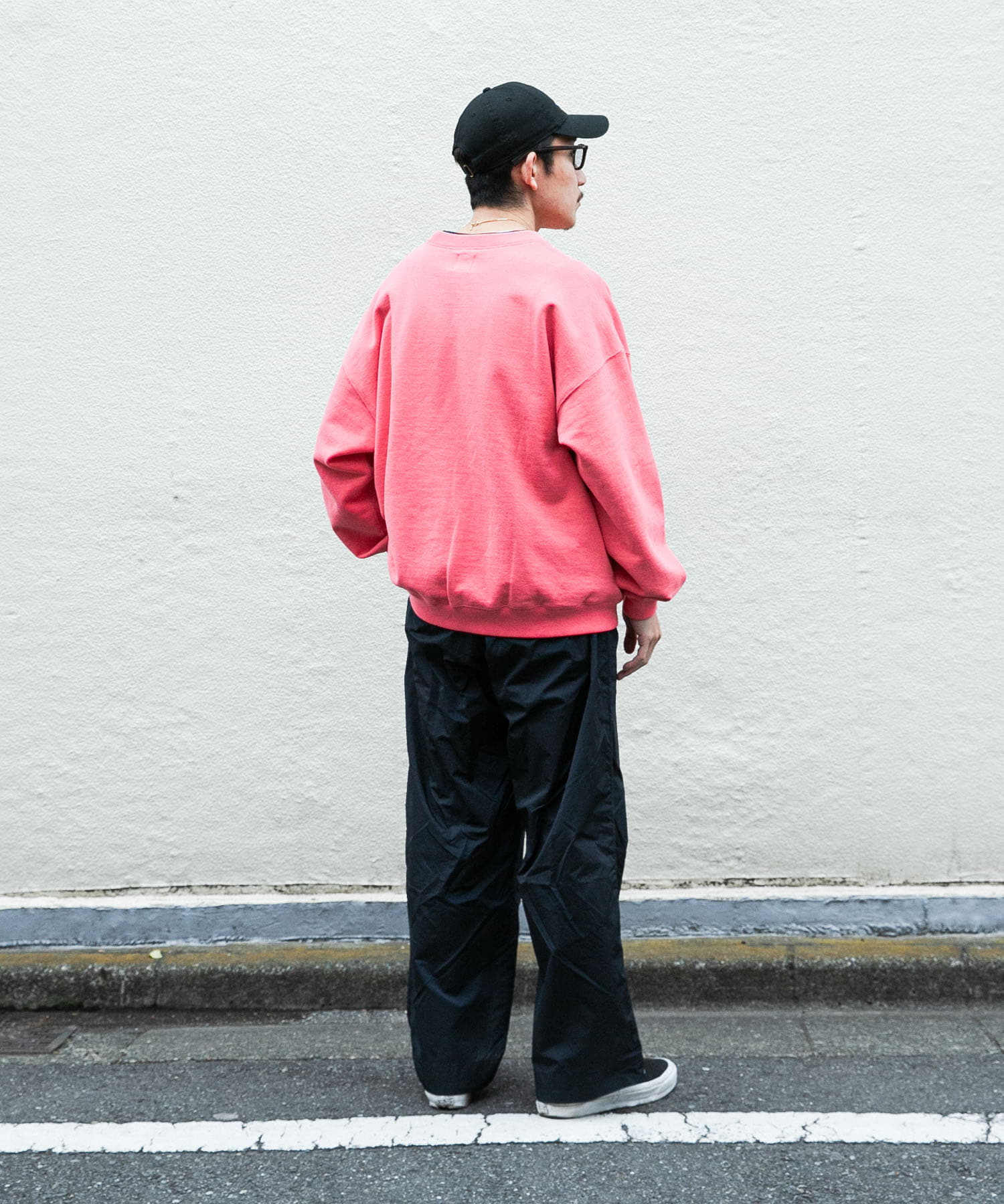 Wide Dad SUPER WIDE SWEAT CREW-NECK(1 PINK): トップス｜URBAN