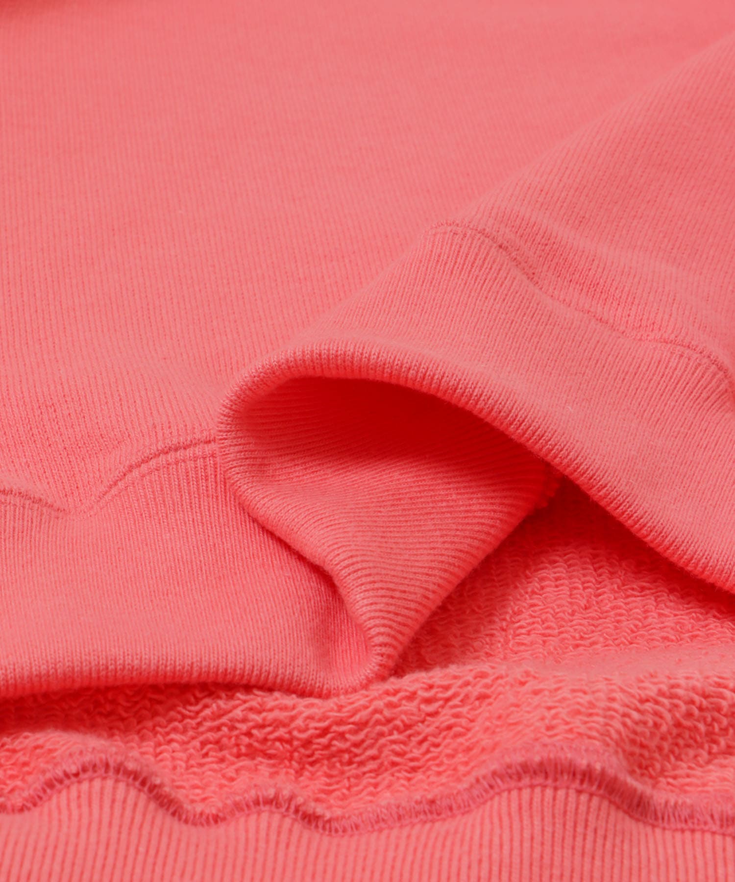 SUPER WIDE SWEAT CREW-NECK PINK 1