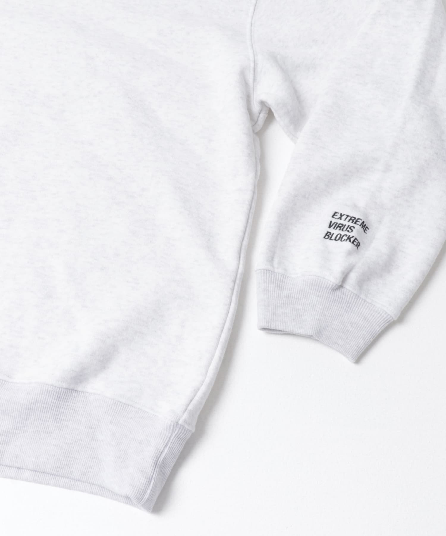 『別注』VIBTEX×URBAN RESEARCH　CREWNECK SWEAT ASH M