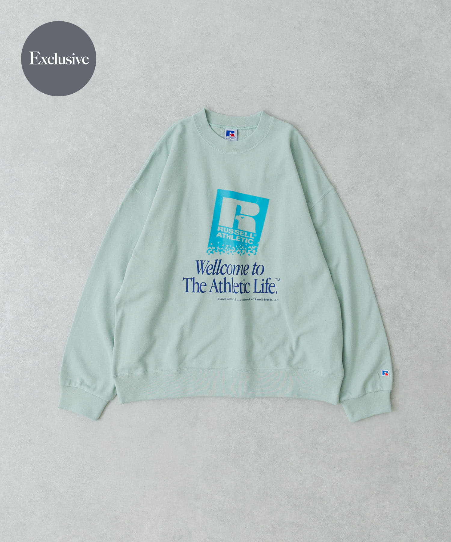 『別注』RUSSELL ATHLETIC×UR　GRAPHIC SWEAT