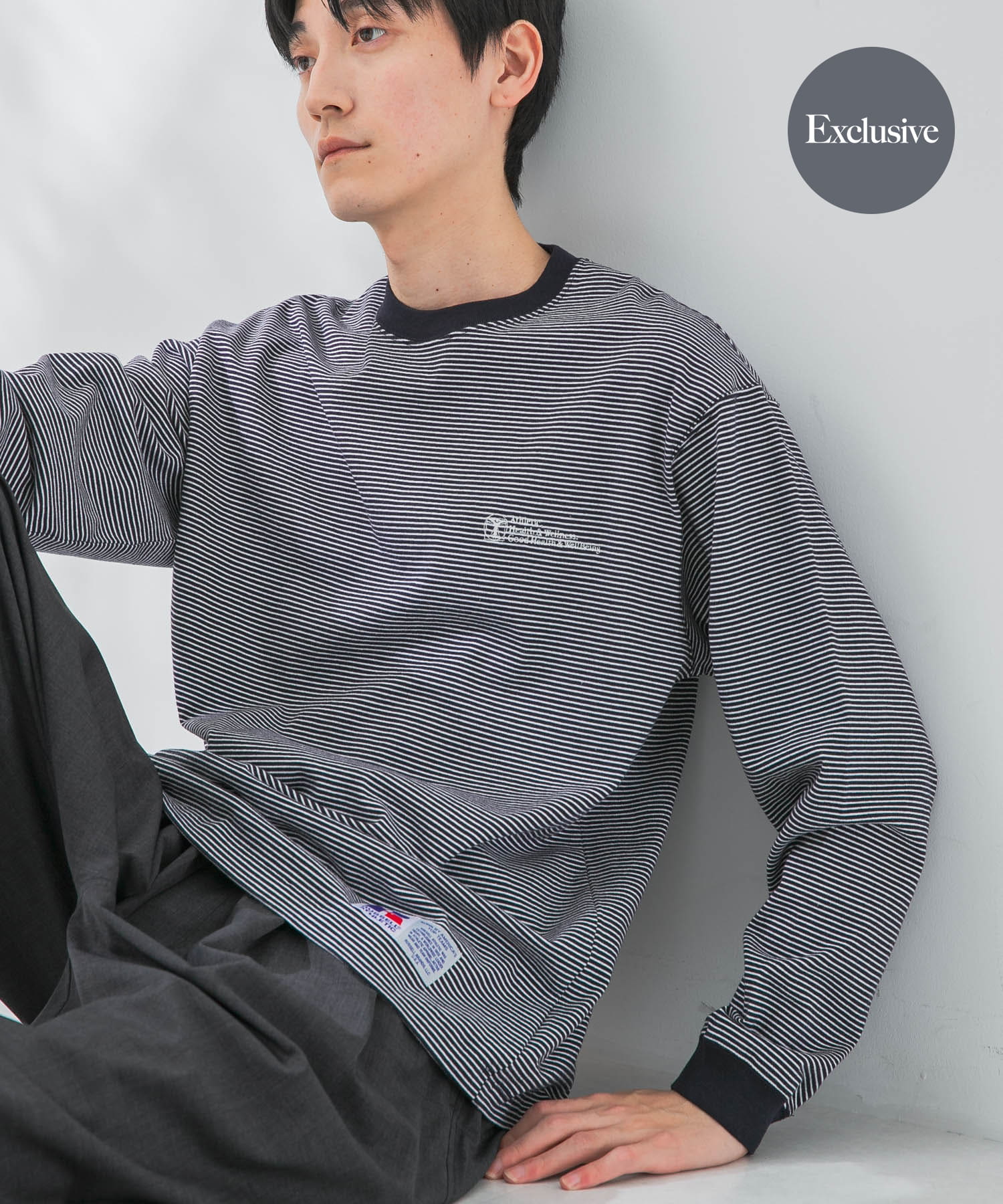 身長：180cm サイズ：L