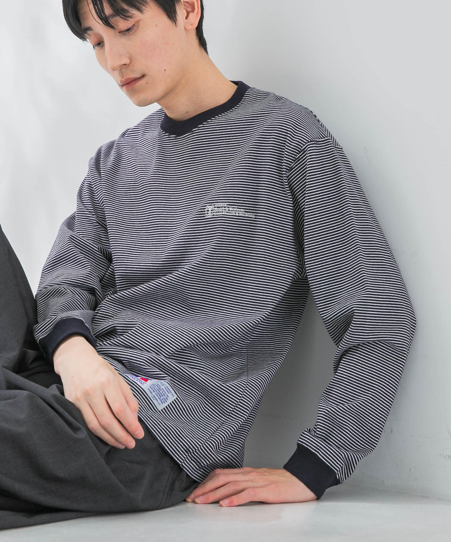 身長：180cm サイズ：L