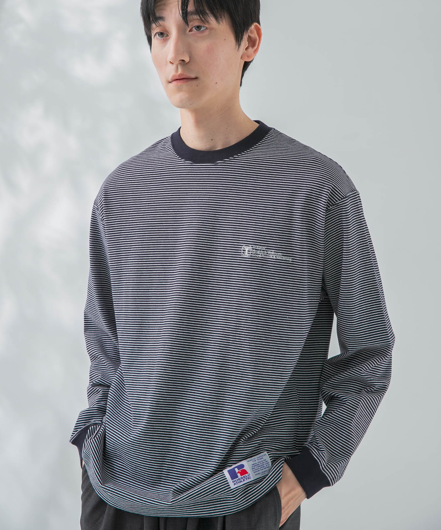 身長：180cm サイズ：L