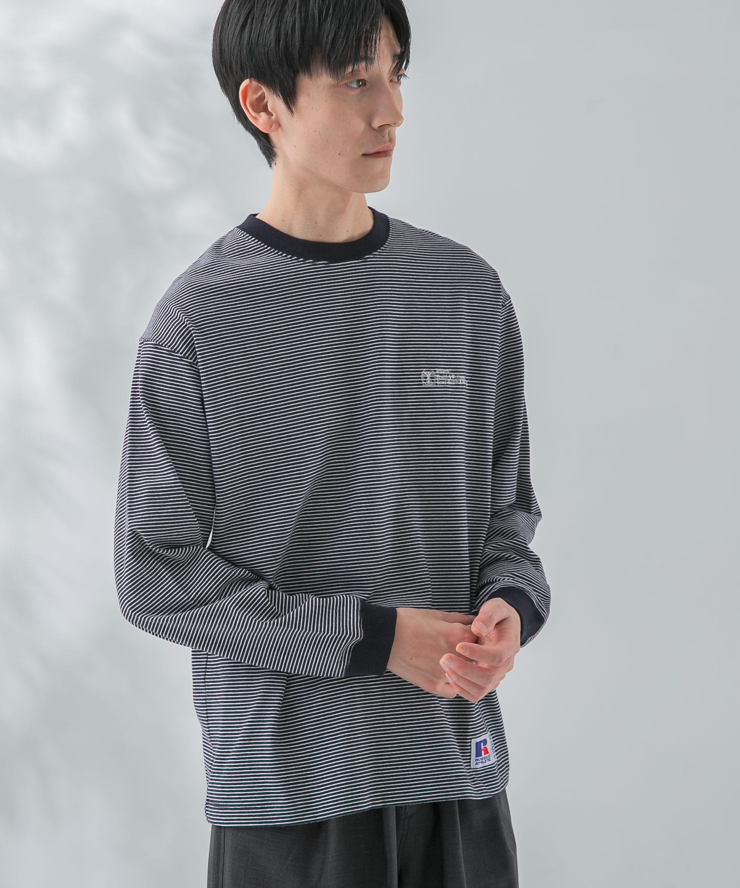 身長：180cm サイズ：L