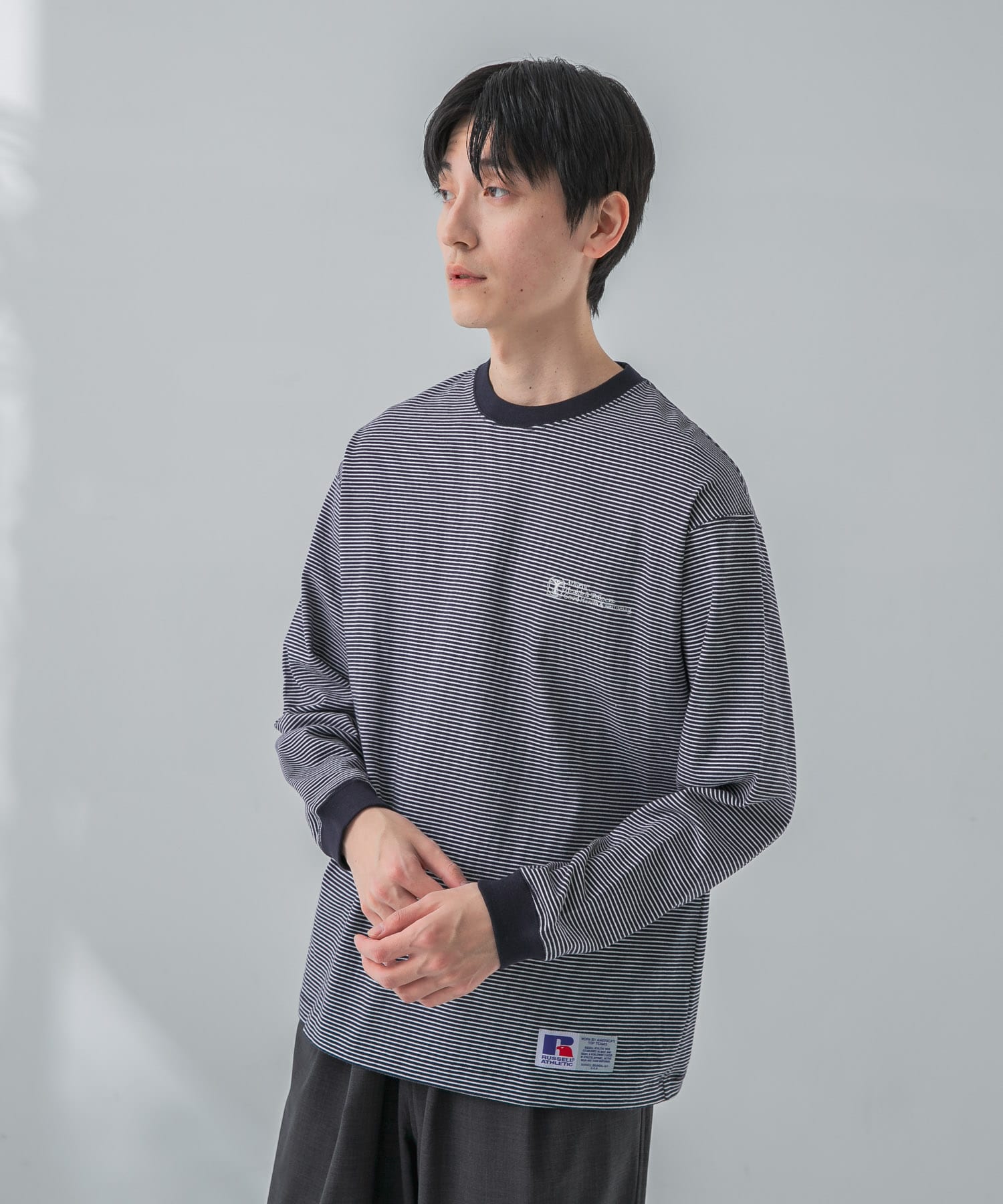 身長：180cm サイズ：L