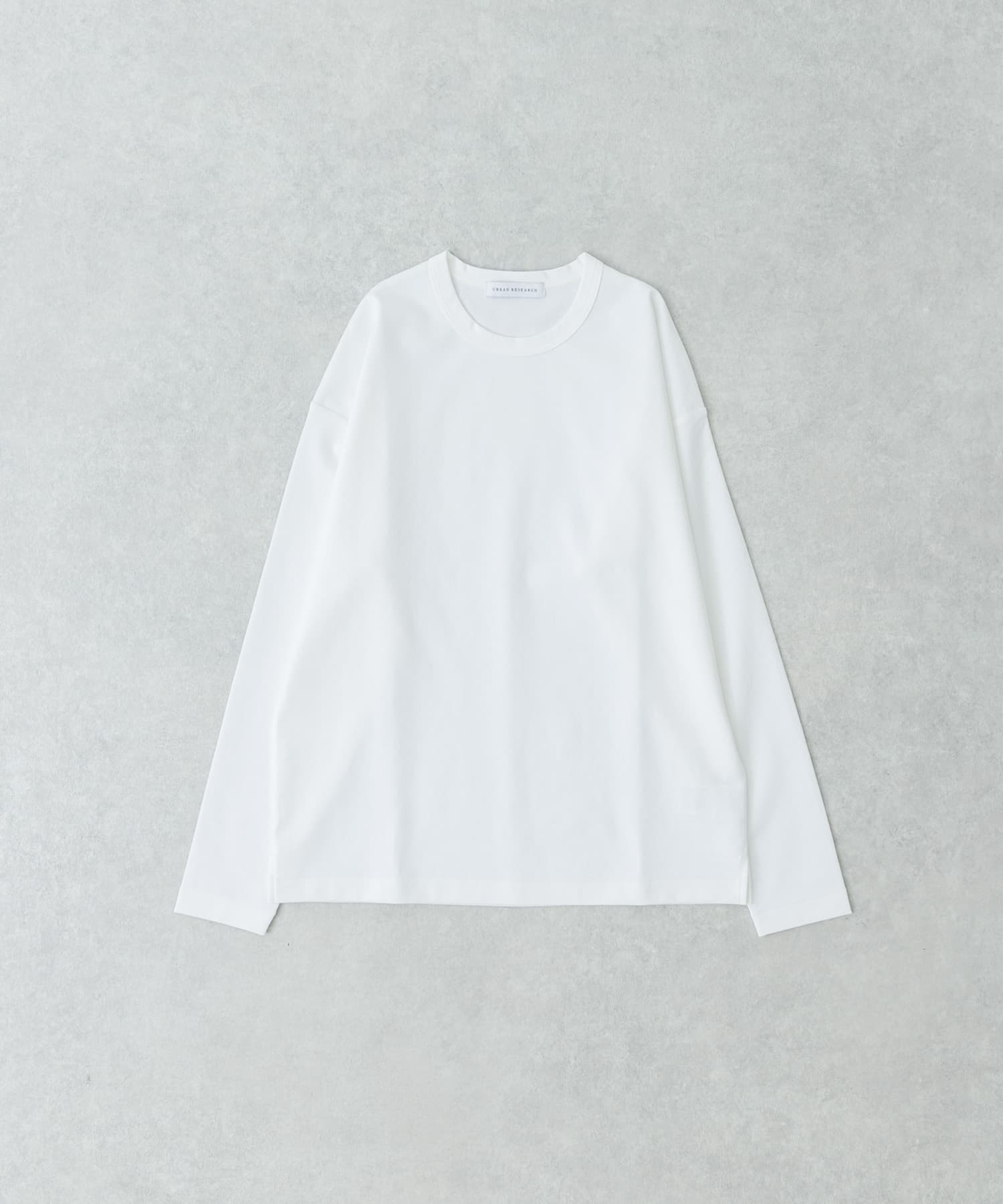 コットンナイロンスムージーロングスリーブ