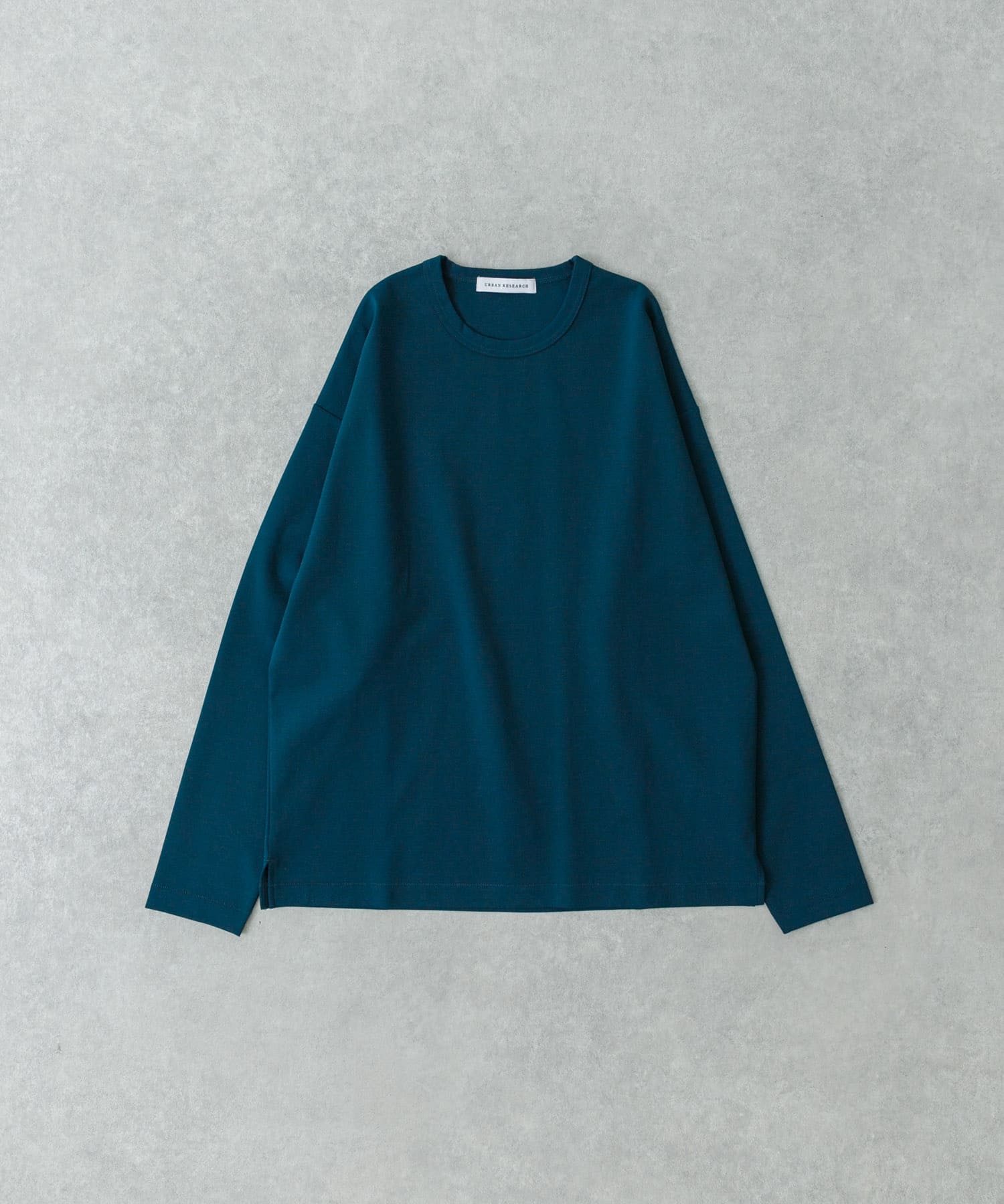 コットンナイロンスムージーロングスリーブ GREEN S