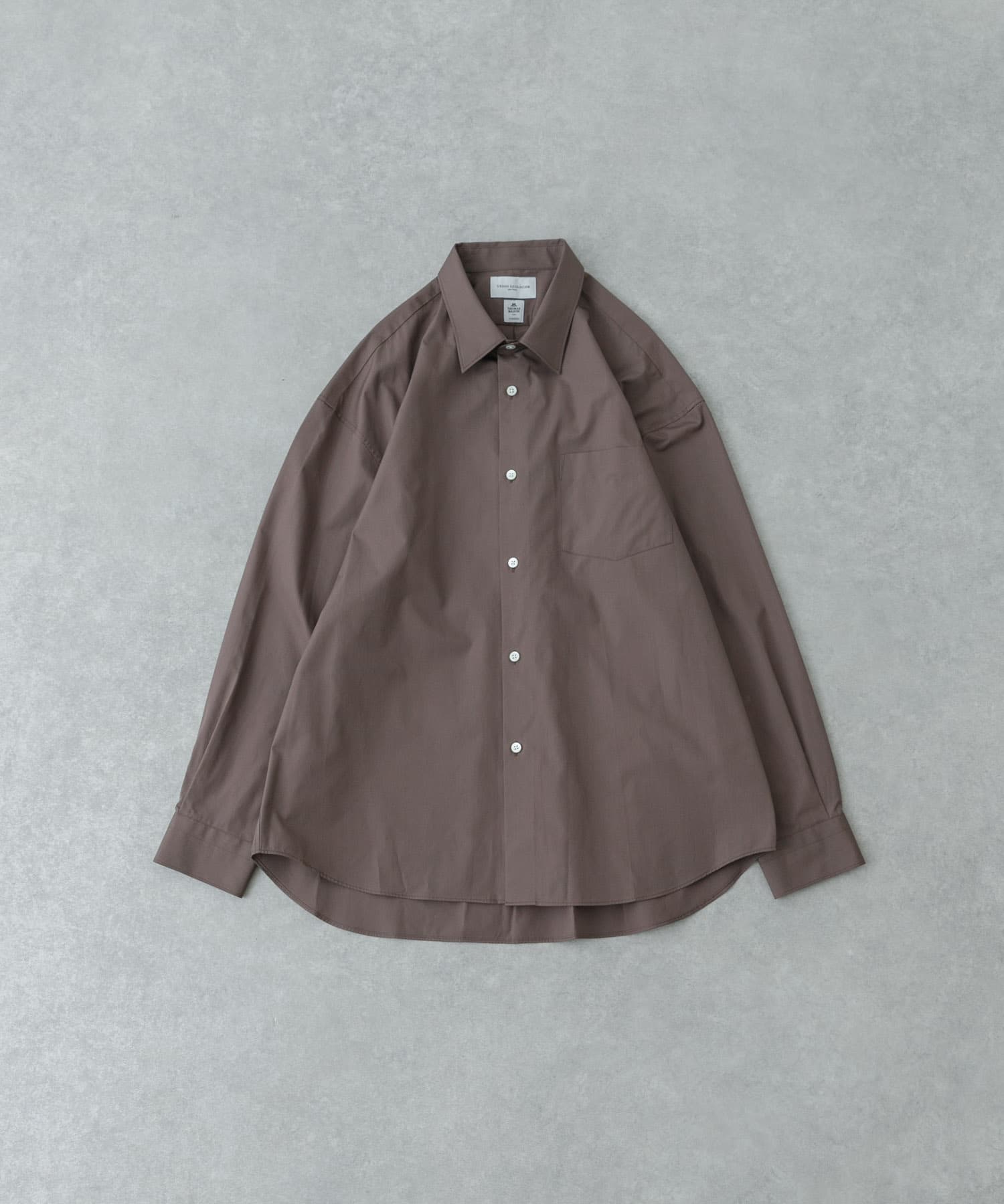 new basic　THOMAS MASON OVER SHIRTS COCOA M