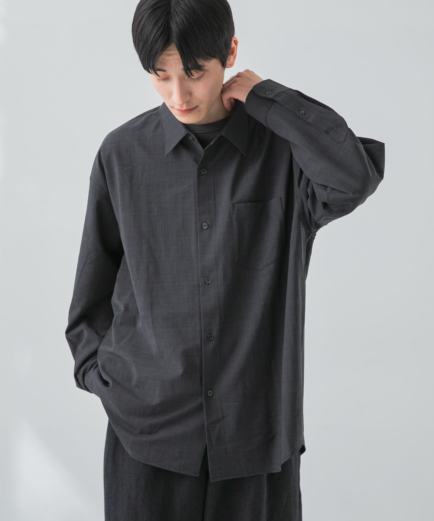 身長：180cm サイズ：L