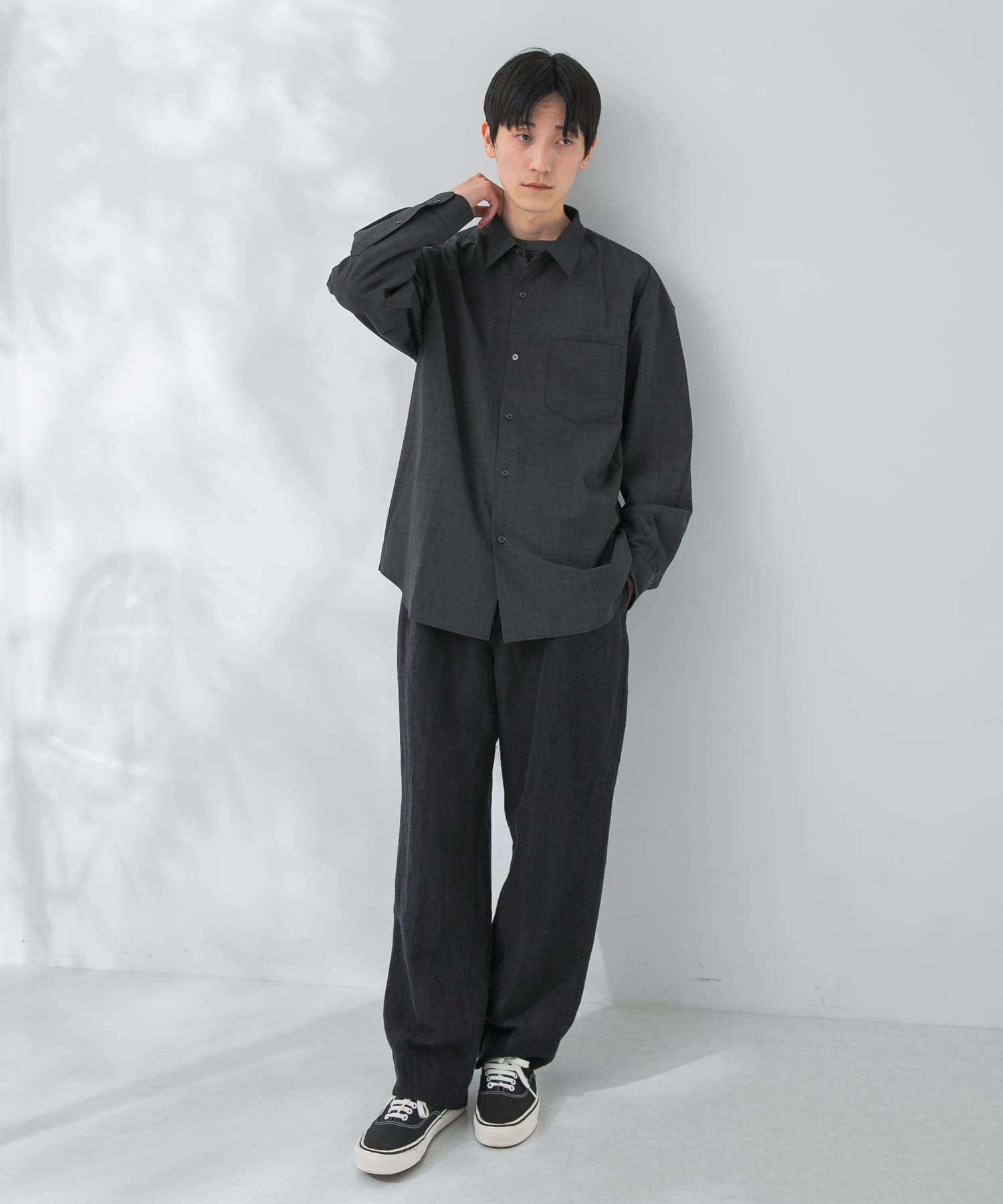 身長：180cm サイズ：L