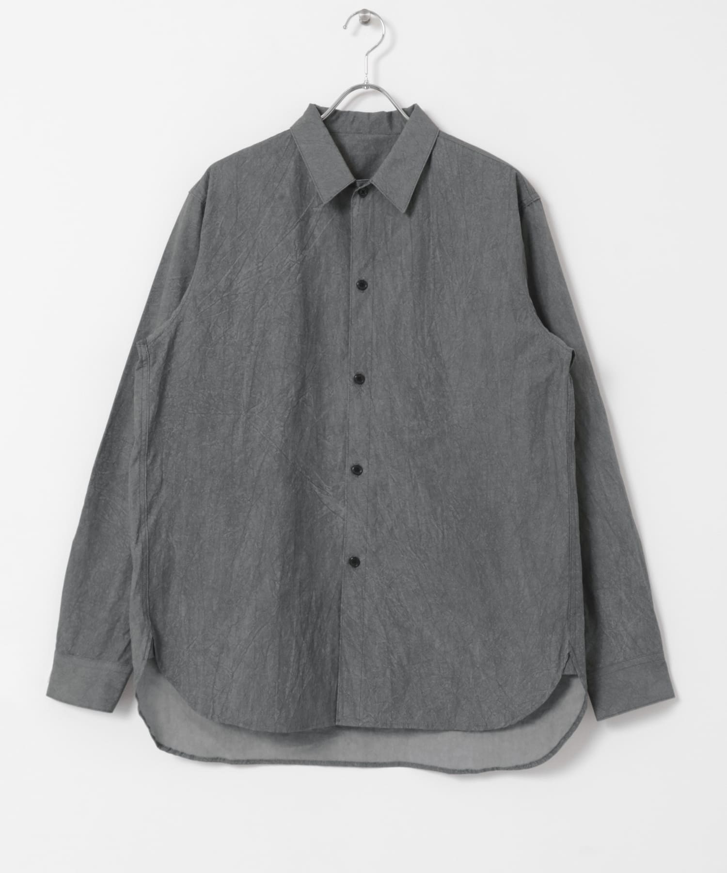 『セットアップ対応』MADARA MIST COTTON SHIRTS CHARCOAL M