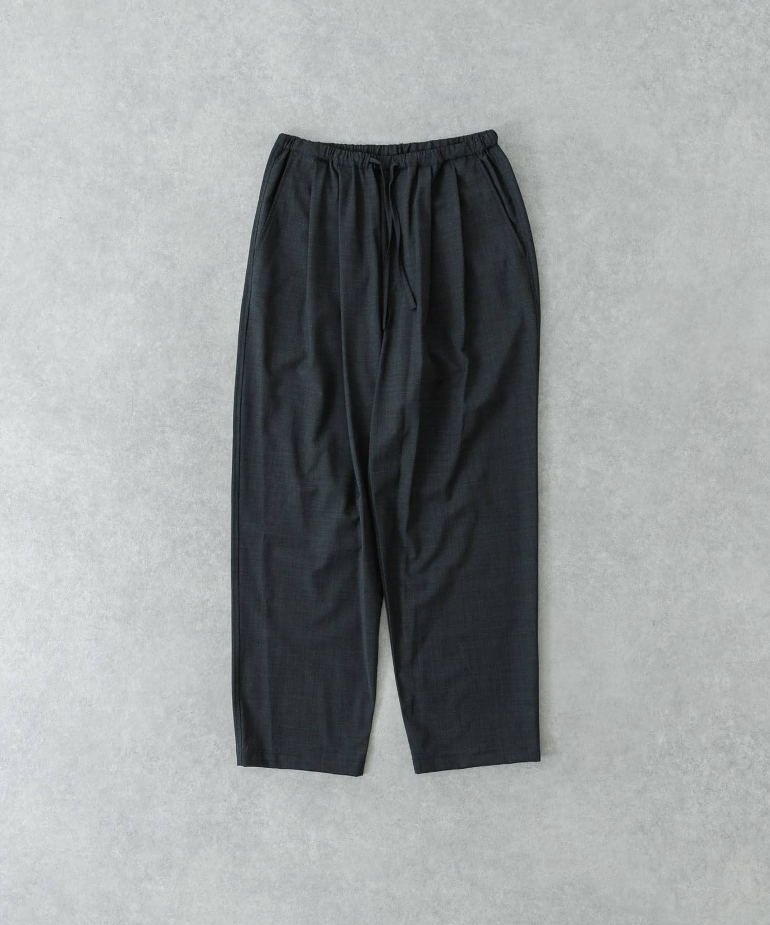 『セットアップ対応』『マシンウォッシャブル』ST WASHABLE WOOL EASY PANTS