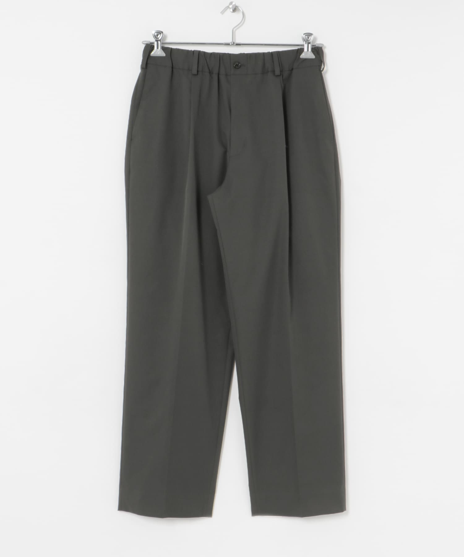 『セットアップ対応』『マシンウォッシャブル』CLEAN DYE TWILL PANTS GREEN M