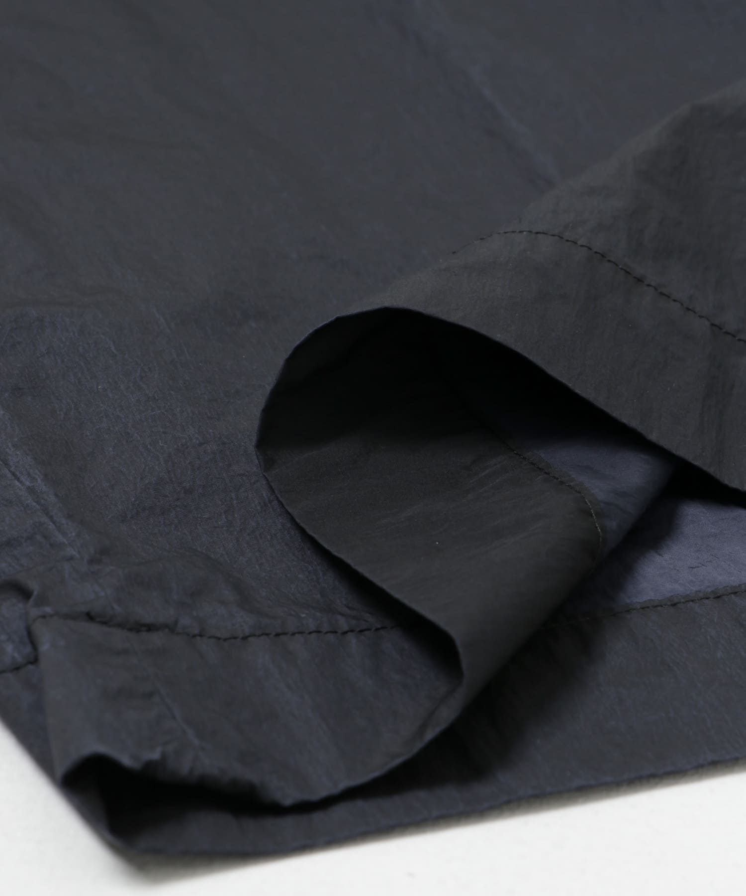 NYLON SUPER WIDE PANTS NAVY 1