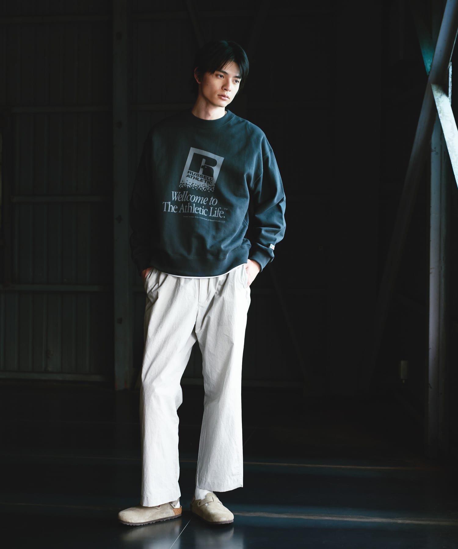 身長：186cm サイズ：L