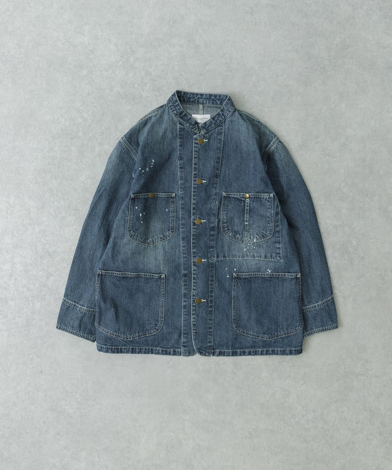 new basic 10oz DENIM STAND COVERALL
