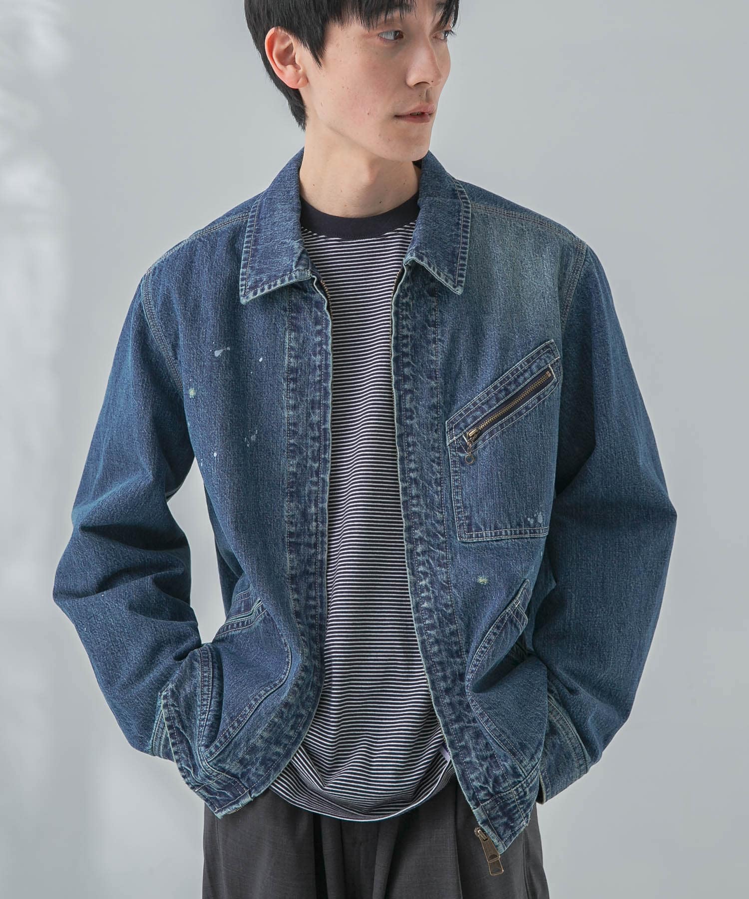 new basic 10oz DENIM WORK JACKET