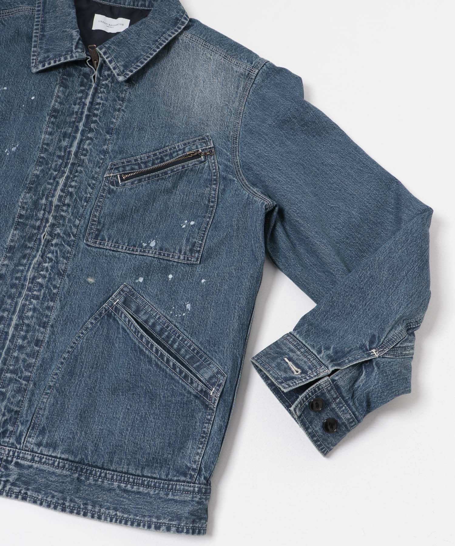 new basic 10oz DENIM WORK JACKET INDIGO M