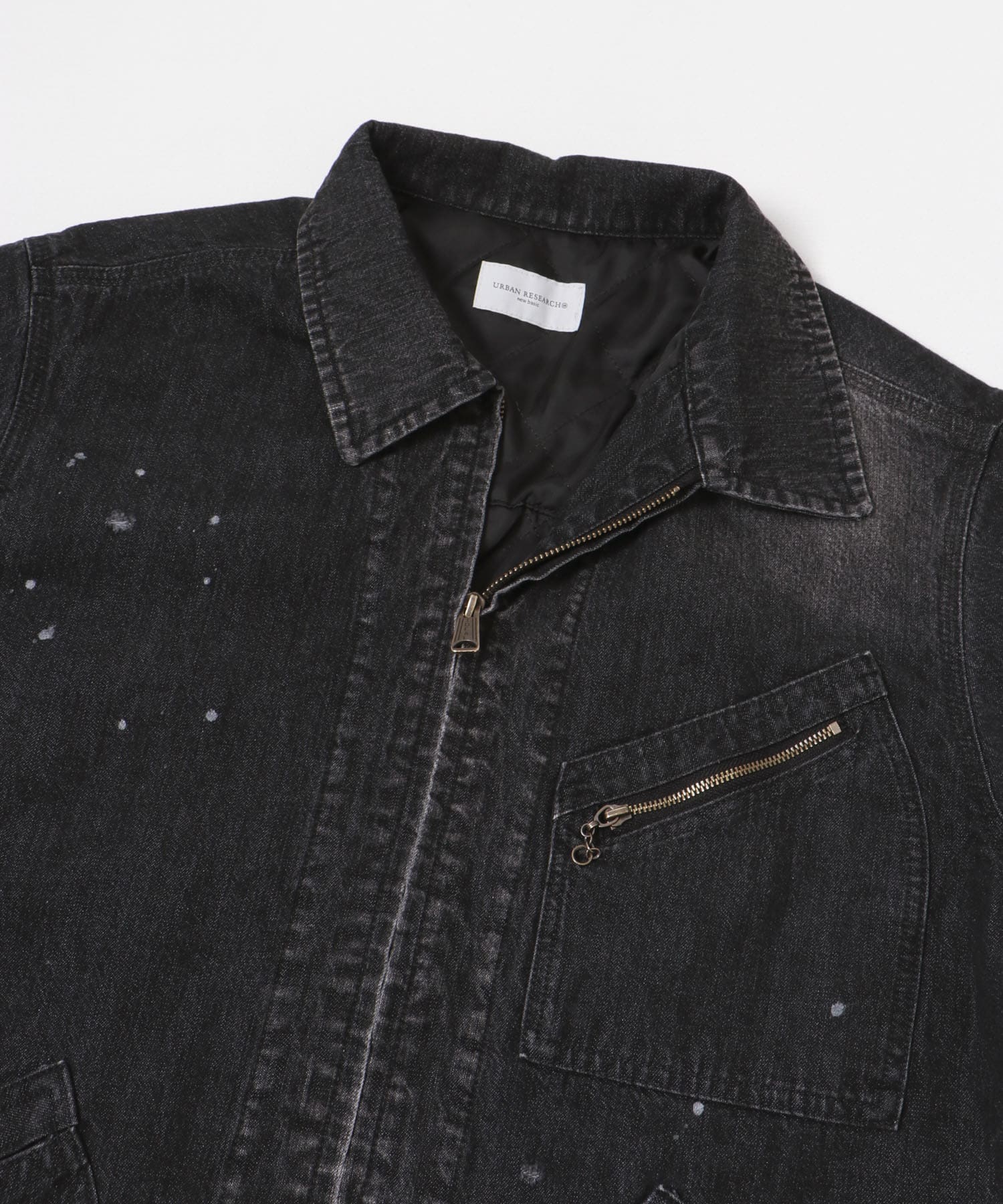 new basic 10oz DENIM WORK JACKET BLACK M